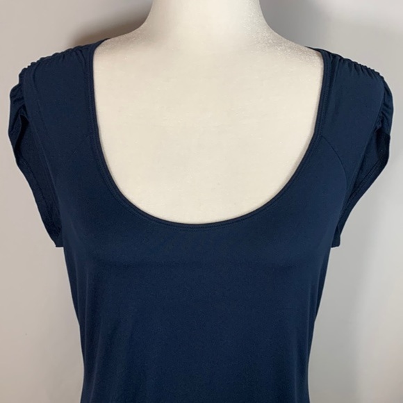 Columbia Omni Freeze Zero Navy Blue T-Shirt - Picture 2 of 8